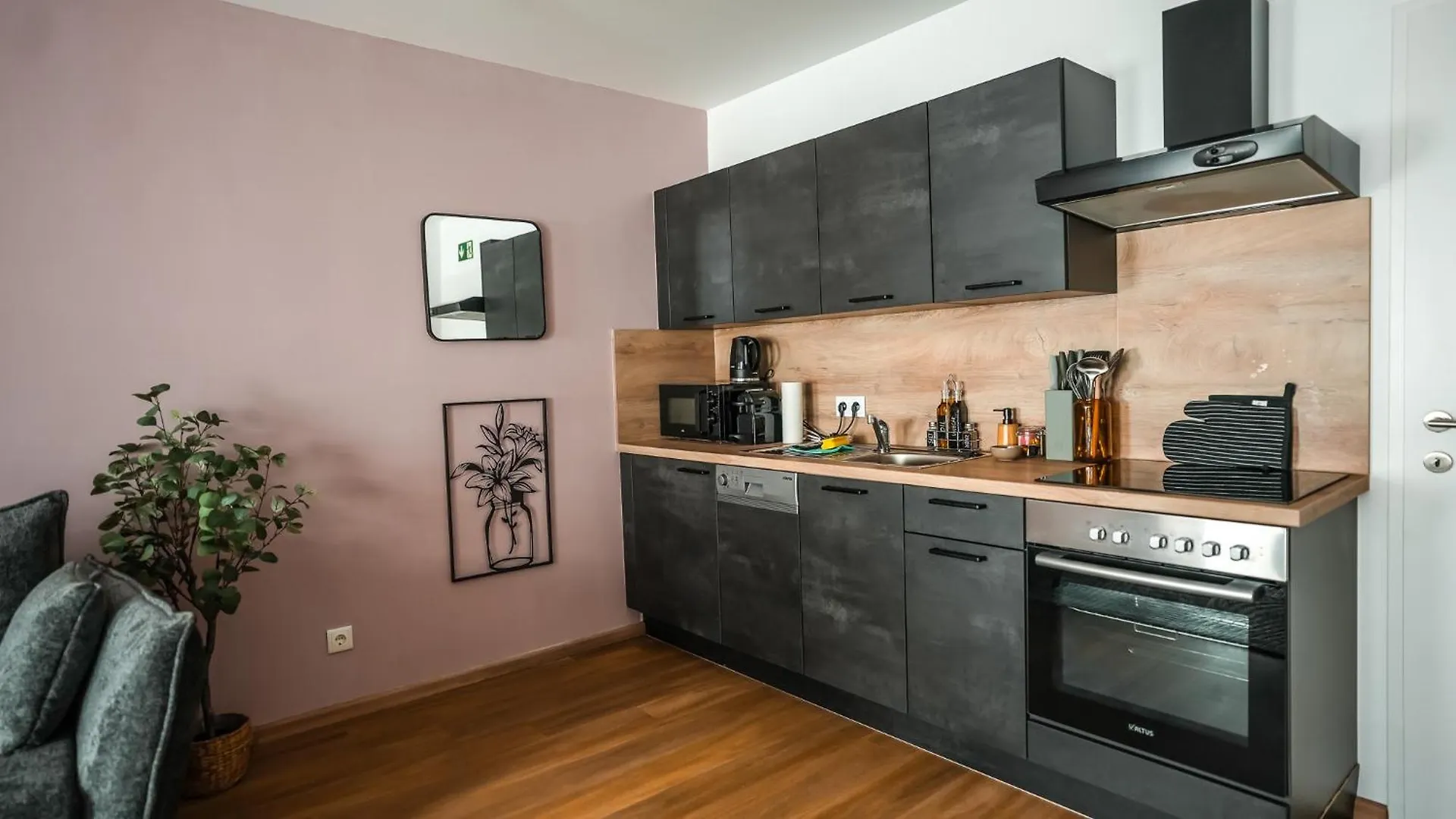 Wohnbude Hauptbahnhof Vienna Apartment